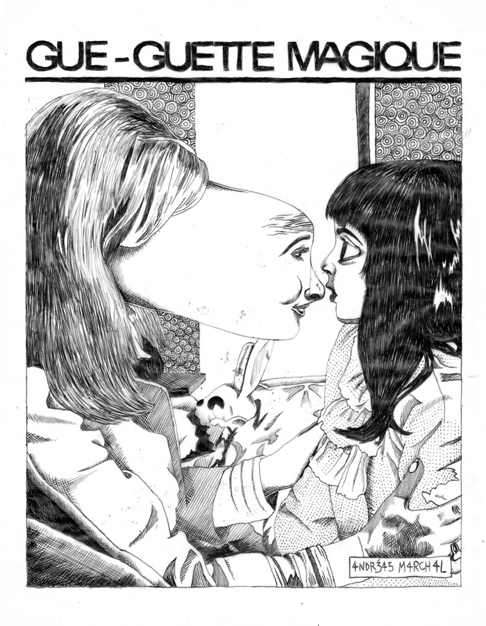 Drawing by Andr&eacute;as Marchal